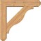 Ekena Millwork Funston Craftsman Smooth Bracket w/ Offset Brace, Western Red Cedar, 7 1/2"W x 36"D x 36"H BKT0806X36X36FST04SWR - alternate 4